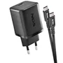 NGS Cargador GaN 65W para HP con Cable USB-C de 1,5 m y 8 Conectores